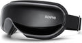 Eye Massager with Heat & Vibration – 5 Massage Modes, Bluetooth Music, Adjustable Headband, USB Rechargeable - Black