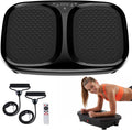 Vibration Plate Exercise Machine,280Lbs Capacity 120 Levels Full Body Workout Shake Plate, Vibration Plate Machine for Weight Loss Home Gym Fitness Equipment