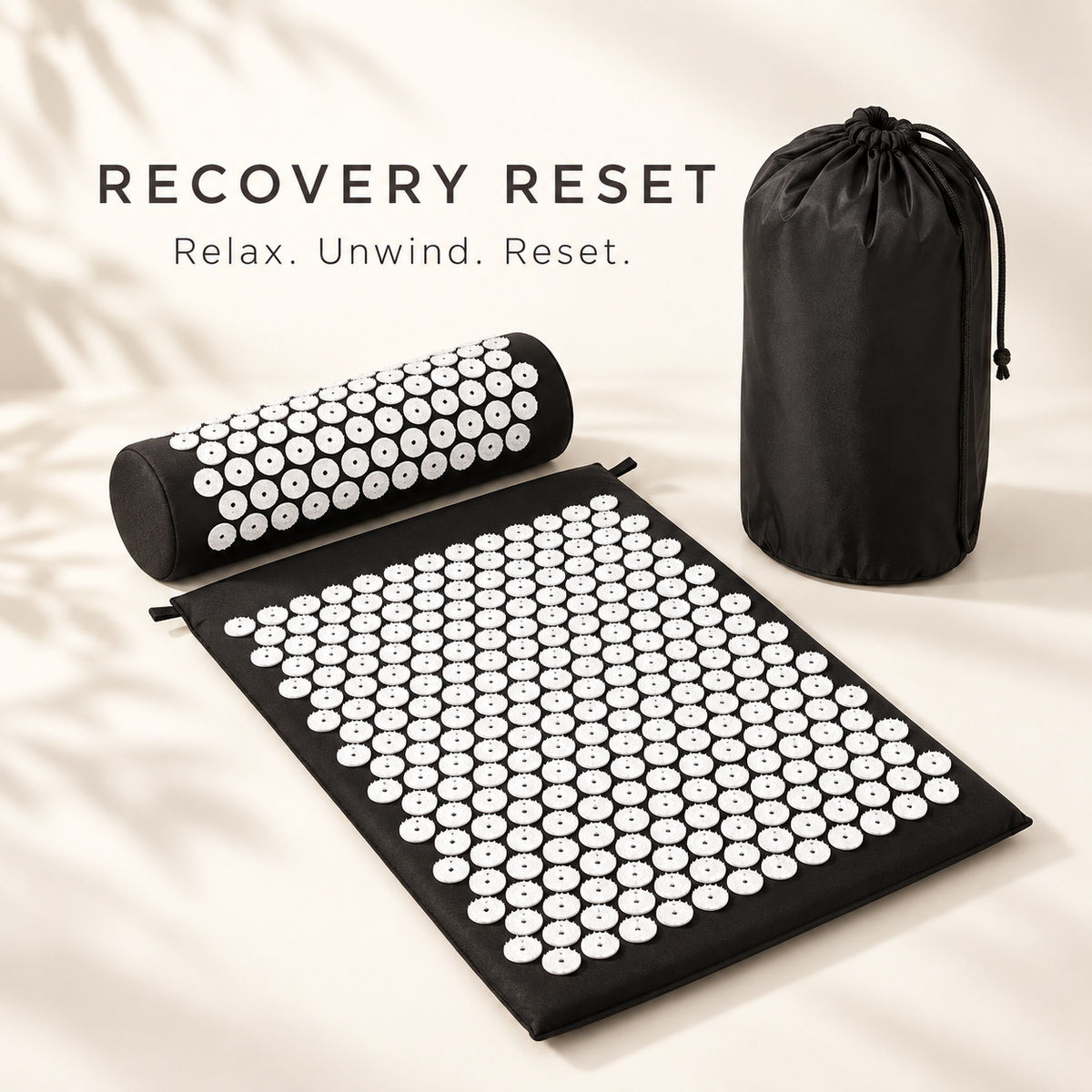 Recovery Acupressure Mat Set