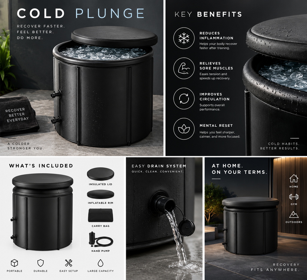 Portable Recovery Cold Plunge