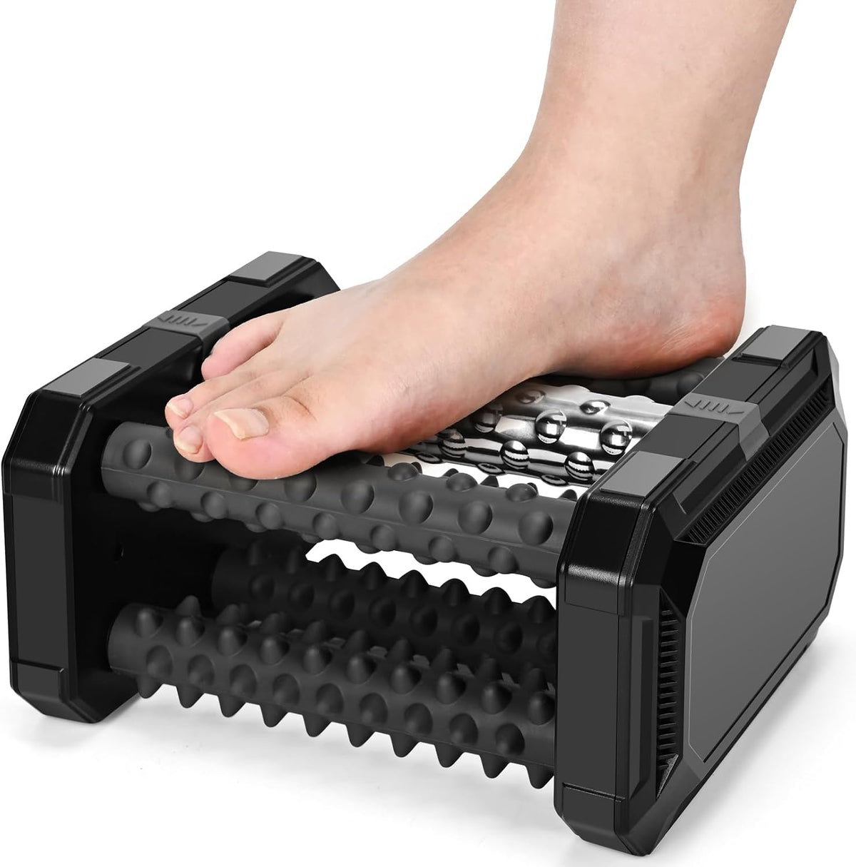 Plantar Fasciitis Relief Foot Roller Massager, Cold Therapy & Reflexology