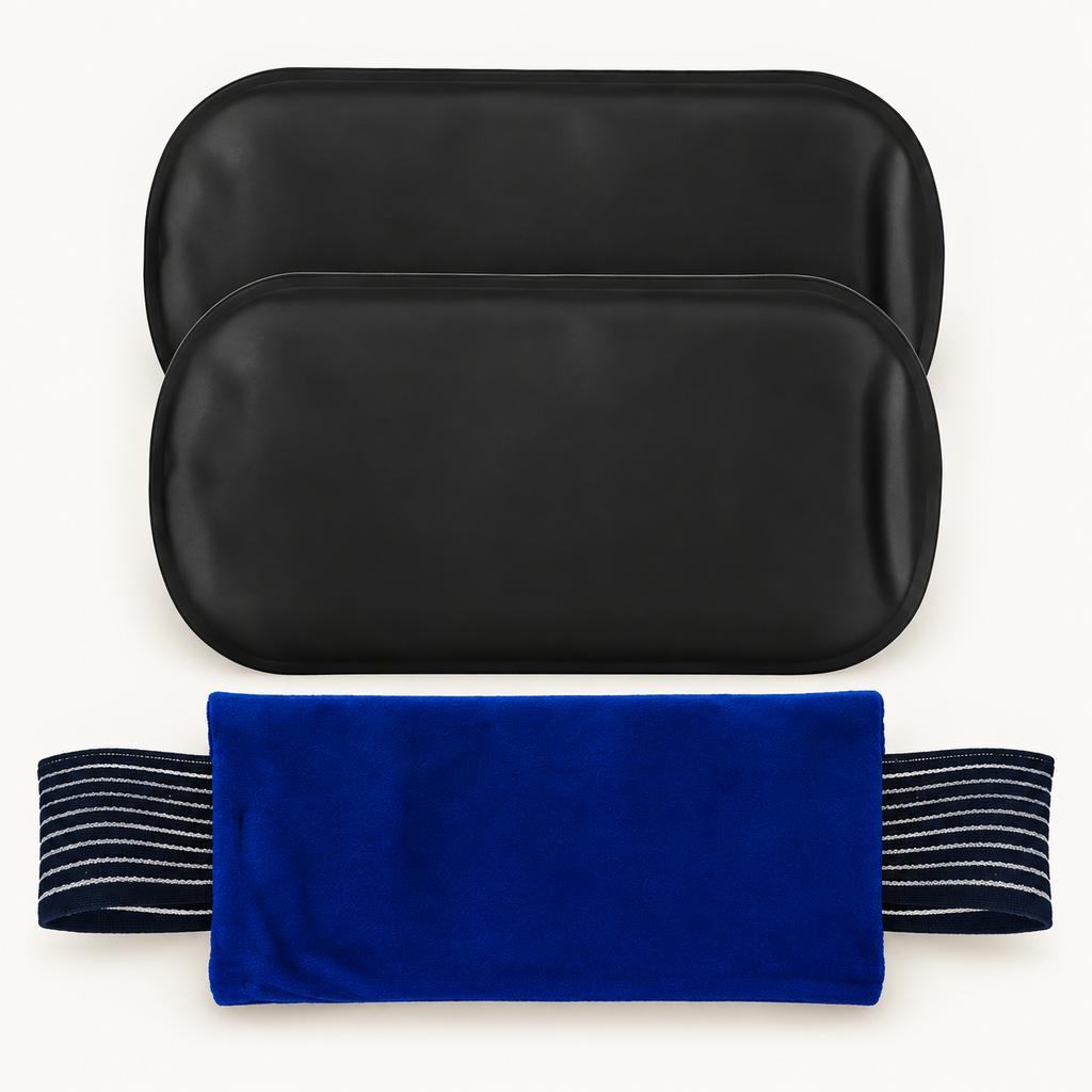 Reusable Hot & Cold Gel Packs — Set of 3