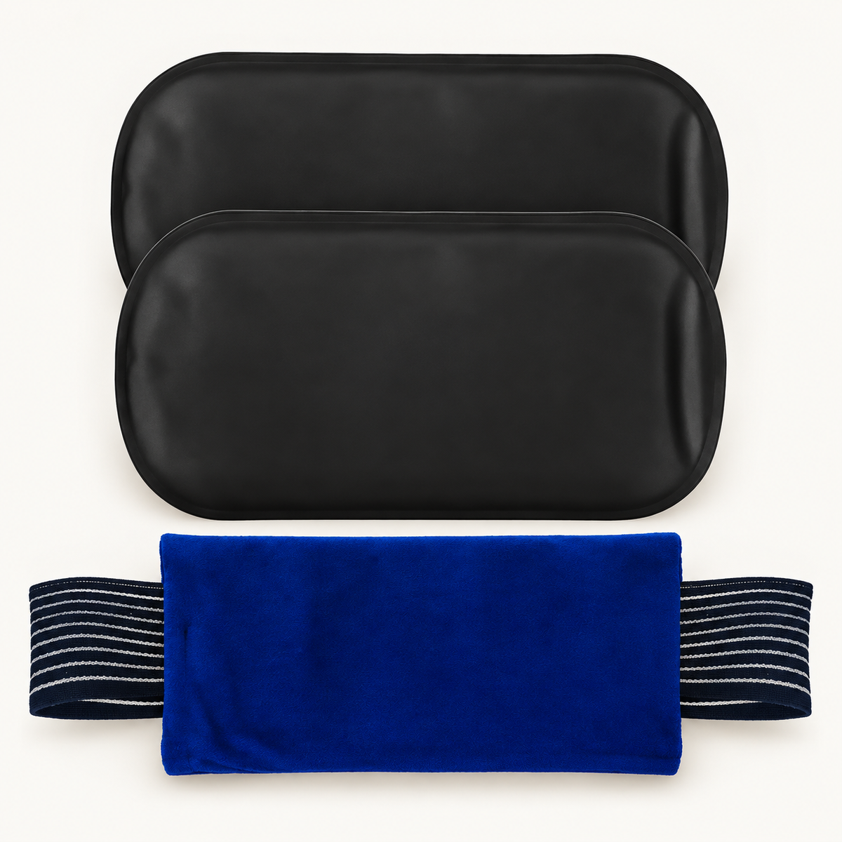 Reusable Hot & Cold Gel Packs — Set of 3